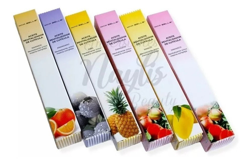 Aceite Nutritivo De Cutícula Flower Secret Pack 6 Surtidos