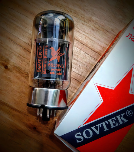 Valvula Sovtek 6550 Potencia Par Platinum Matched Rusia