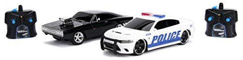 Jada Fast Amp; Furious Chase Twin Pack- Dodge Charger 2nbnq