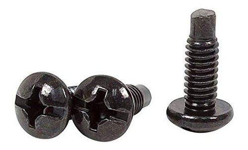 Tornillo Rack 12/24, 50 Pzs, Negro - Monoprice 108622