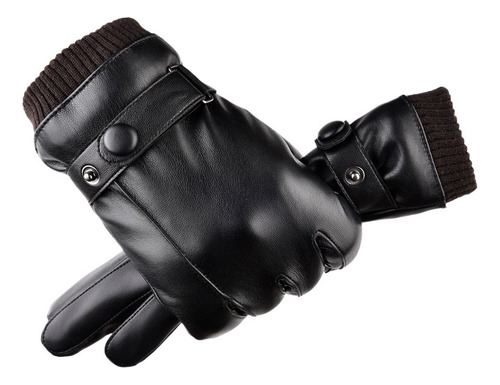 Guantes Térmicos De Piel De Oveja Unisex