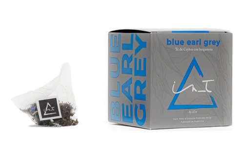 Té Inti Zen Blue Earl Grey - 12 Saq. Pirámide