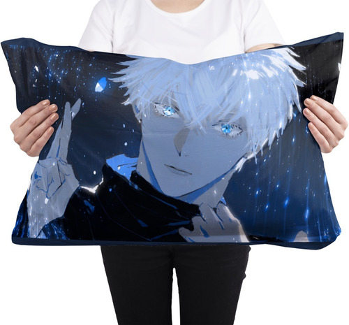 Cojin Almohada Satoru Gojo Jujutsu Kaisen Poliester Hogar