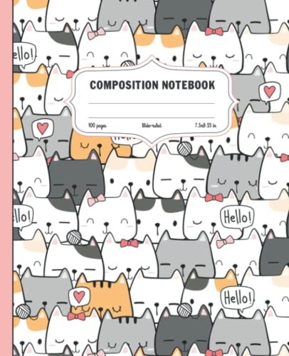 Book : Kitten Composition Notebook Adorable Little Cats...