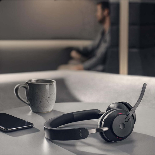 Headset Stereo Evolve 2 65 Link380c Uc 26599-989-899 Jabra Cor Preto