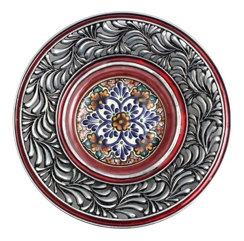 Plato Decorativo Con Pewter I Alonso Luis I Talavera