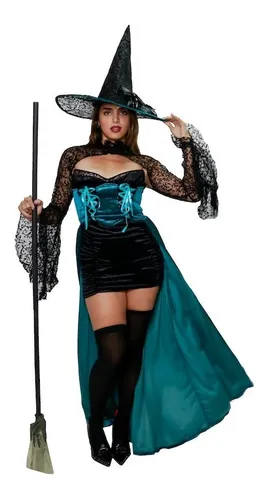 Disfraz de bruja 2025 sensual