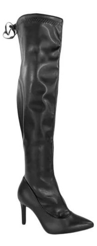 Botas Bucaneras Vizzano Strech Mujer Noche Taco Aguja 9 Cm