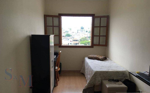 Imagem 10 de 11 de Sobrado Com 3 Dormitórios À Venda, 248 M² Por R$ 540.000,00 - Jardim Santo Alberto - Santo André/sp - So0325