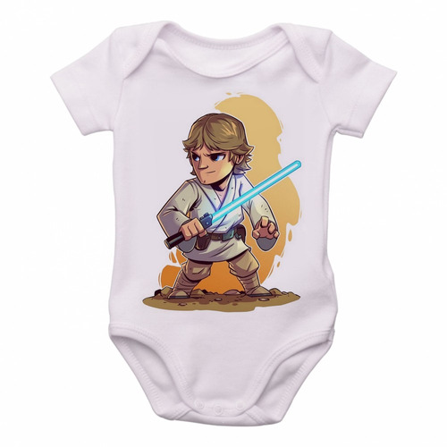 Bodie Body Infantil Roupa Bebê Nene Star Wars Luke Skywalker
