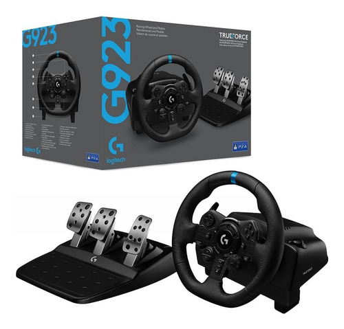 Volante Y Pedalera Logitech G923 Trueforce Ps 5 Ps 4 Pc