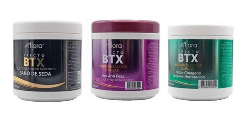 Crema Btx / Bótox Baño De Seda / Hidratación / Liso 550grs