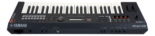 Sintetizador Yamaha Mx49 Usb Midi Sonidos Motif Xs Color Negro
