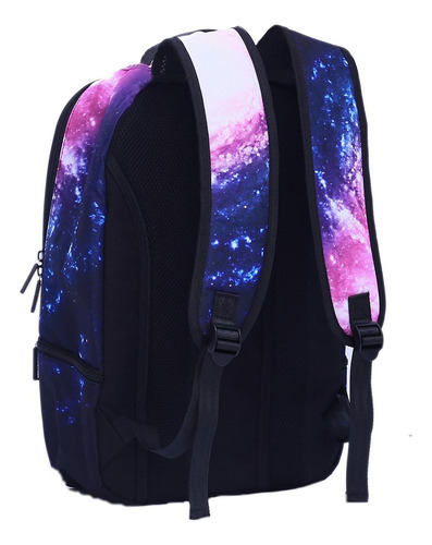 Mochila Galaxy Cat Mochila Escolar Ligera