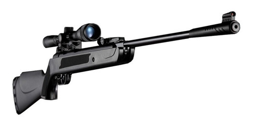 Combo Rifle 5.5 Partir Polímero 450 Fps Mira 3-9x50 Legal