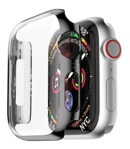 Capa Com Proteção De Tela Para Apple Watch 4 - 40mm - Preta