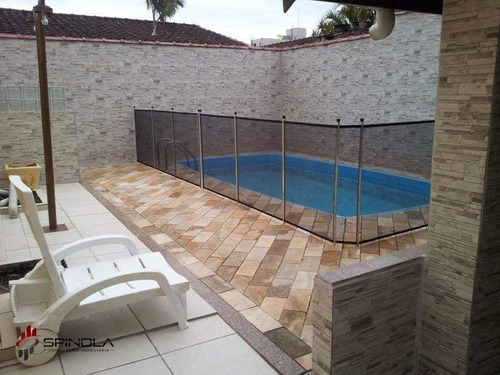 Imagem 14 de 19 de Sobrado Com 3 Dormitórios À Venda, 169 M² Por R$ 450.000,00 - Solemar - Praia Grande/sp - So0057