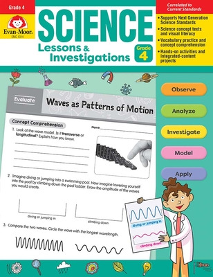 Libro Science Lessons And Investigations, Grade 4 Teacher...