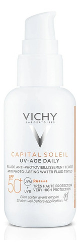 Vichy protector solar capital soleil uv age con color 40ml