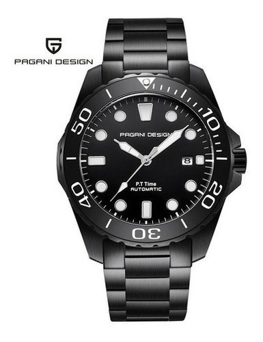 Relógio Pulseira De Aço Automático Pagani Design Pd1632