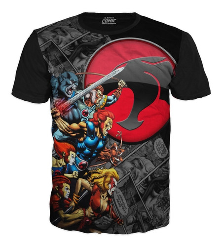 Camiseta De Thundercats Adulto Felino-humanoides