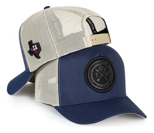 Boné Texas Wind Country Style Aba Curva Telinha Masculino