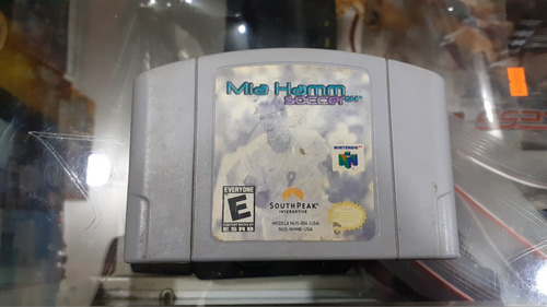 Mia Hamm Soccer Para Nintendo 64, Funcionando