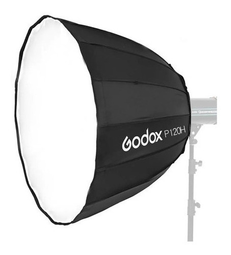 Imagem 2 de 4 de Softbox P120h Parabólico Godox 120cm Flashes Tocha Bowens
