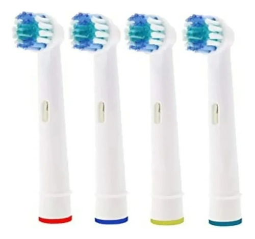 Refil 4 Cabeças Escova Dentes Elétrica Compatível Com Oralb 