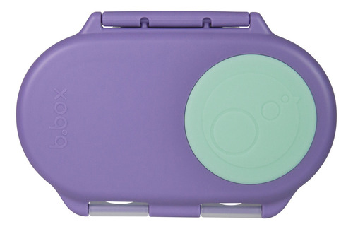 Lonchera Snackbox Antiderrame Bbox 2 Compartimentos Color Lila Lilac Pop