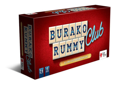 Rummy Y Burako Club Top Toys Juego Del Burako Mesa