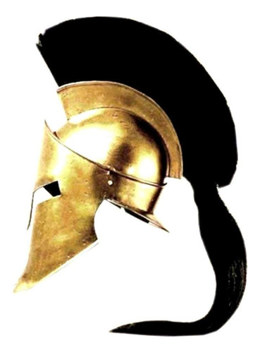 Casco O Yelmo Espartano De Leonidas 300 Metalico Medieval