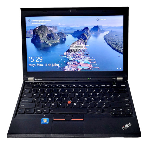Notebook Le X230 - I5 120gb Ssd 4gb Webcam con color negro