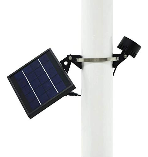 Lámpara Solar Para Asta De Bandera Pequeña, 120 Unidades, Co