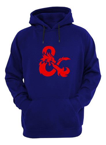 Dungeons And Dragons Logo & Buzo Canguro Friki Tu Eres #1