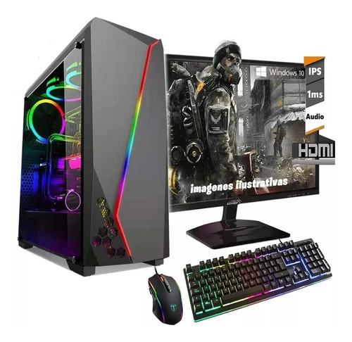 Pc Gamer Armada Amd Ryzen 3 Vega 2200g Ssd 8gb Fortnite Pubg