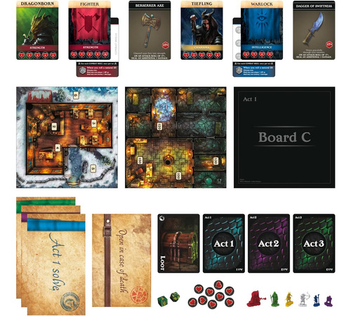 Hasbro Gaming Dungeons & Dragons: Bedlam In Neverwinter B...