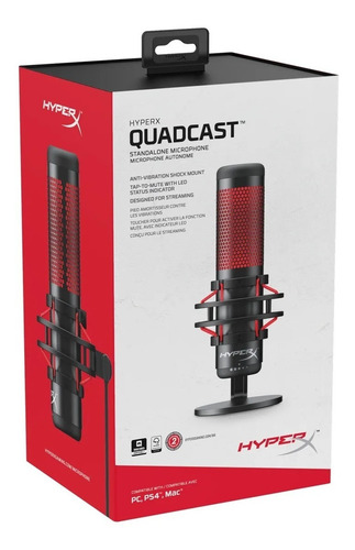 Imagen 8 de 10 de Micrófono Condensador Hyperx Quadcast