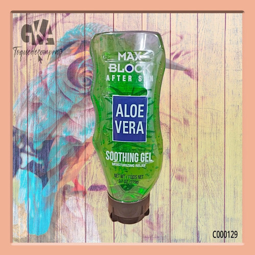 Gel Calmante Aloe Vera After Sun Max Block