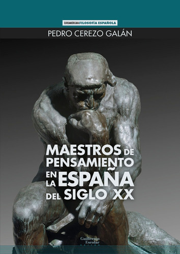 Libro Maestros De Pensamiento En La Espaã¿a Del Siglo Xx ...
