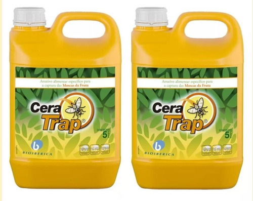 Cera Trap 10 Litros Atrativo Alimenta Para Mosca Das Frutas