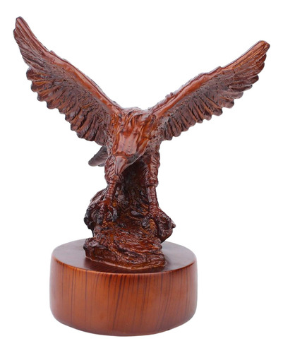 Adorno De Mesa De Resina Con Estatua De Águila, Hecho A