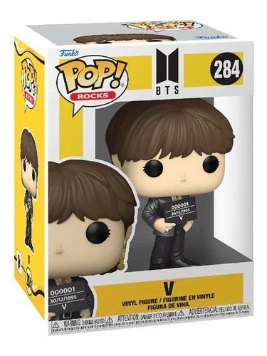 Imagen 3 de 3 de Funko Pop Figura K-pop Taehyung V De Bts Version Butter