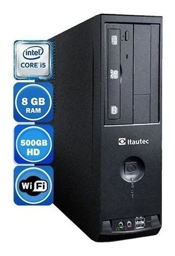 Imagem 1 de 7 de Computador Itautec St 4265 Intel Core I5 8gb Hd 500gb 
