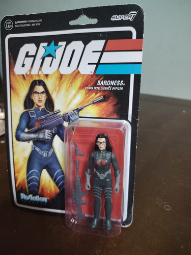 Figura De Acción G. I. Joe Barones Super 7 (Usado)