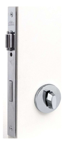 Fechadura Trinco Rolete Para Porta Pivotante Cromado 55mm Co