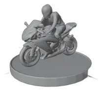Comprar Ciclista Con Bicicleta Para Impresión 3d