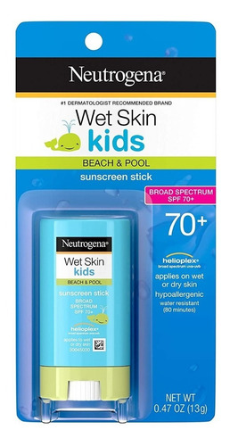 Imagem 2 de 6 de Protetor Solar Neutrogena Kids Wet Skin Fps 70