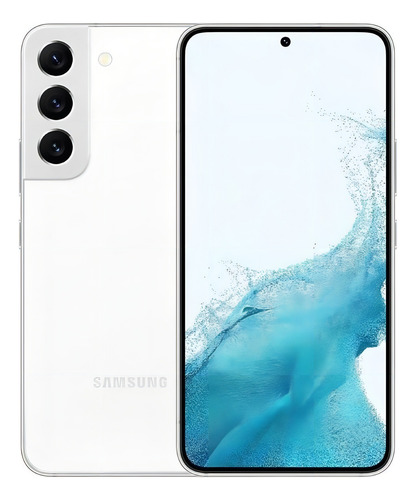 Samsung Galaxy S22 (Exynos) 5G Dual SIM 128 GB phantom white 8 GB RAM - Excelente (Recondicionado)