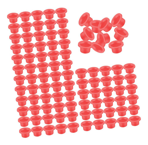 2 X 100 Juntas De Sellado A Prueba De Fugas Para Grifo, Rojo
